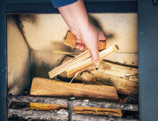 Cedar and Fatwood fire starter Stick