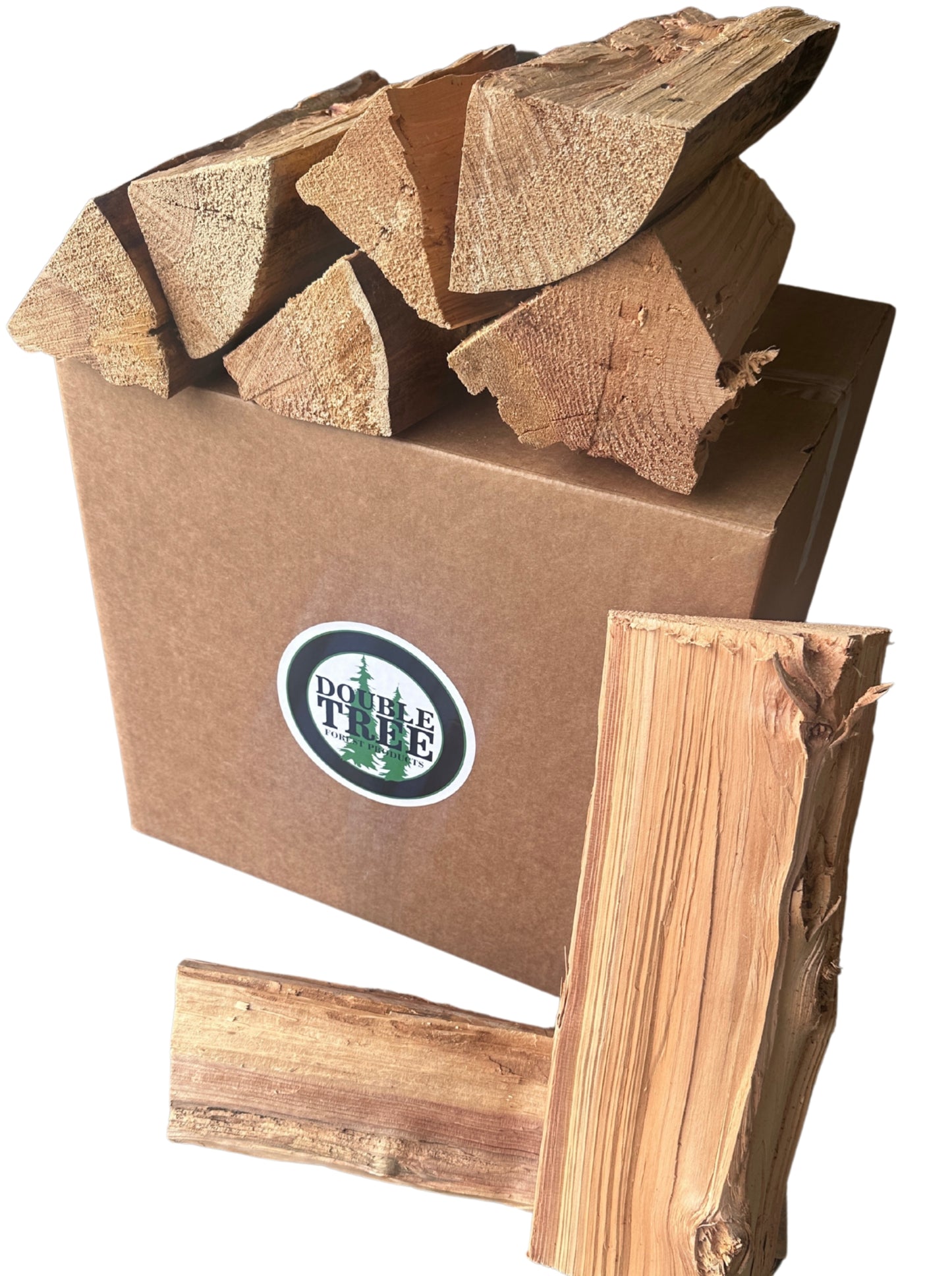 Double Tree - Kiln Dried Premium Incense Cedar Firewood 4.5 Cubic ft (16inch Logs) (Includes Firestarter) (XX Large 4.5 Cubic for Fireplace,Campfire,Wood Stove, Fire Pit, Split Wood for Solo Stove or Breeo)