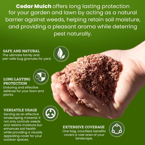 Insect Defense Cedar Granules - All-Natural, Pet and Family Safe!