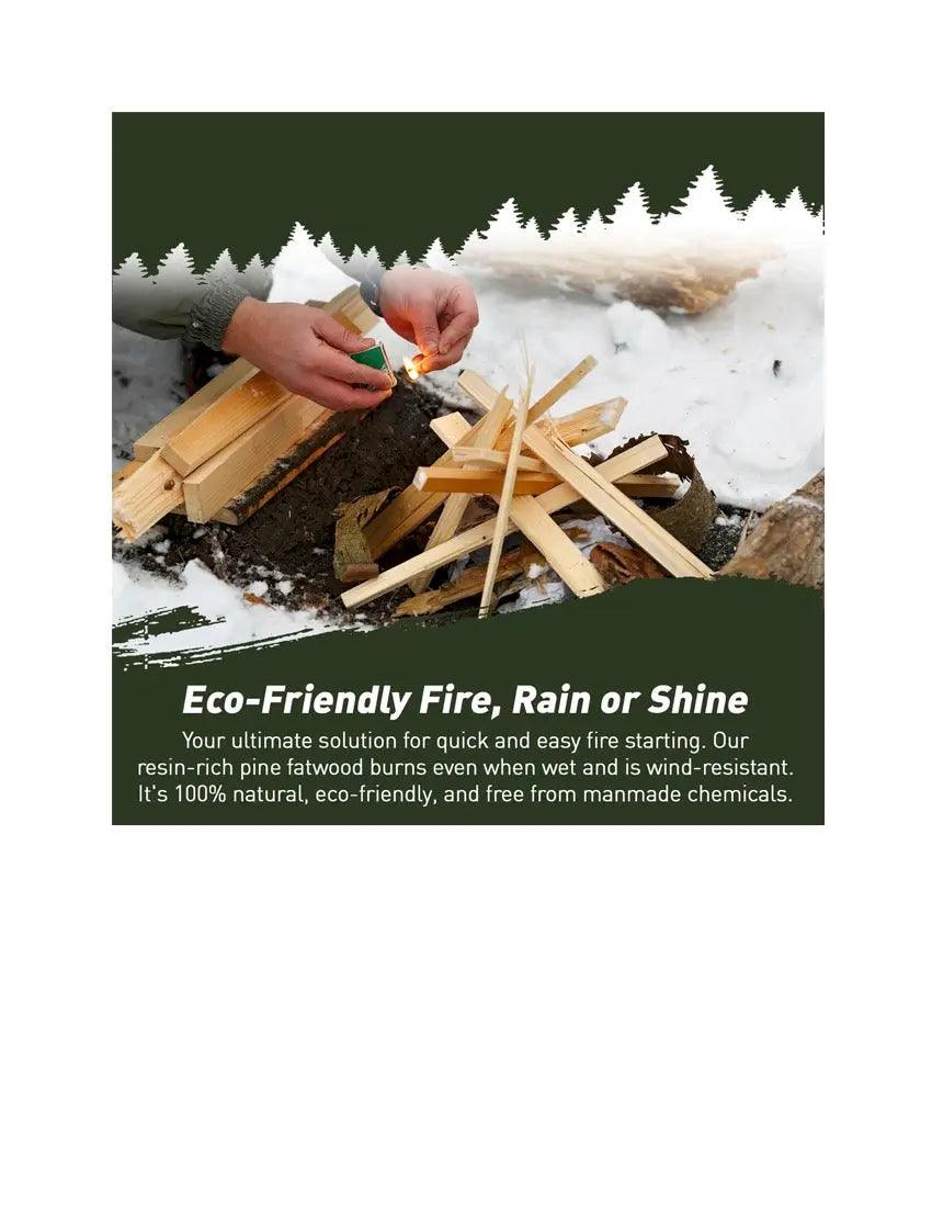 Fatwood Fire Starter Sticks - 100% Natural - Double Tree Forest Products