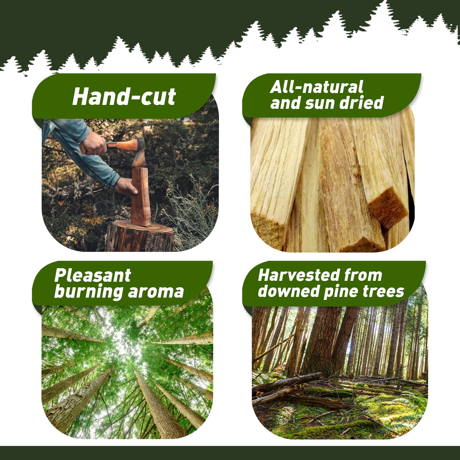 DoubleTree Fatwood and Incense Cedar Kindling USA Double Tree